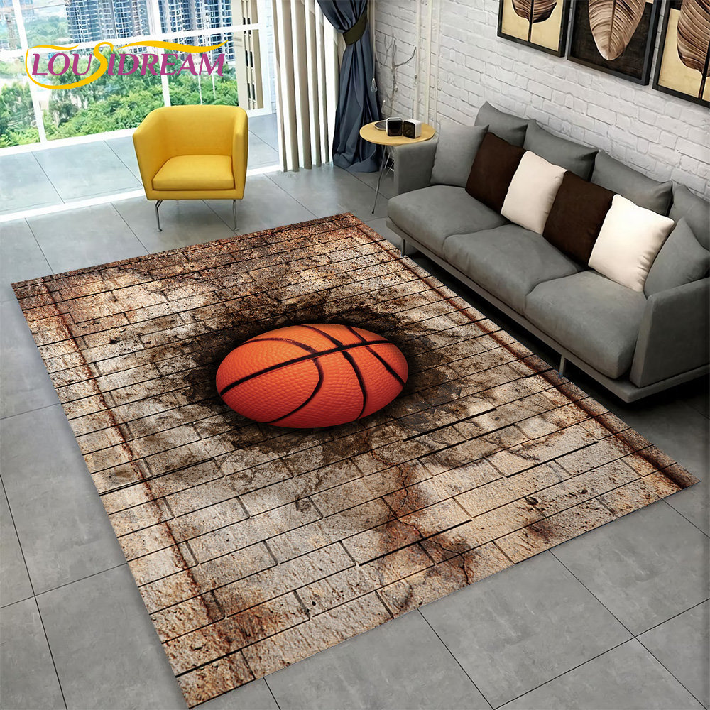 Tapis de basket-ball 3D pour e - Kids Outdoor Mat Waterproof avis et prix