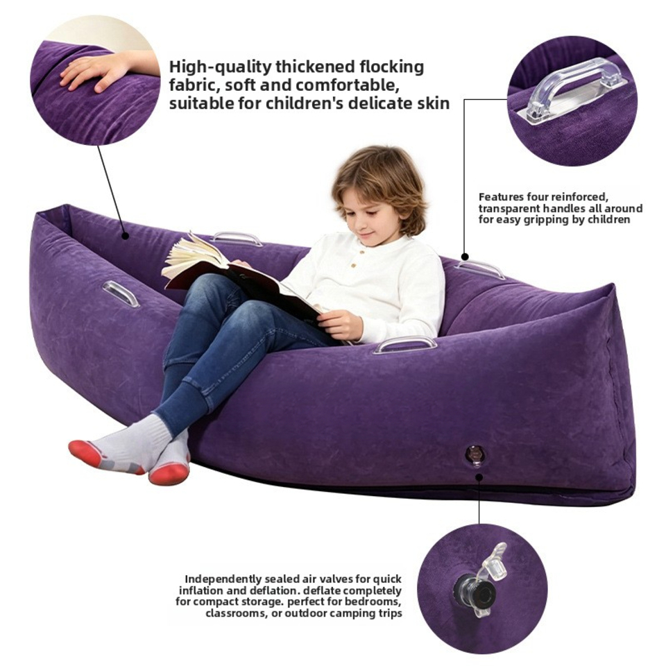 Lit de voyage gonflable portab - Kids Outdoor Lounger Chair avis et prix