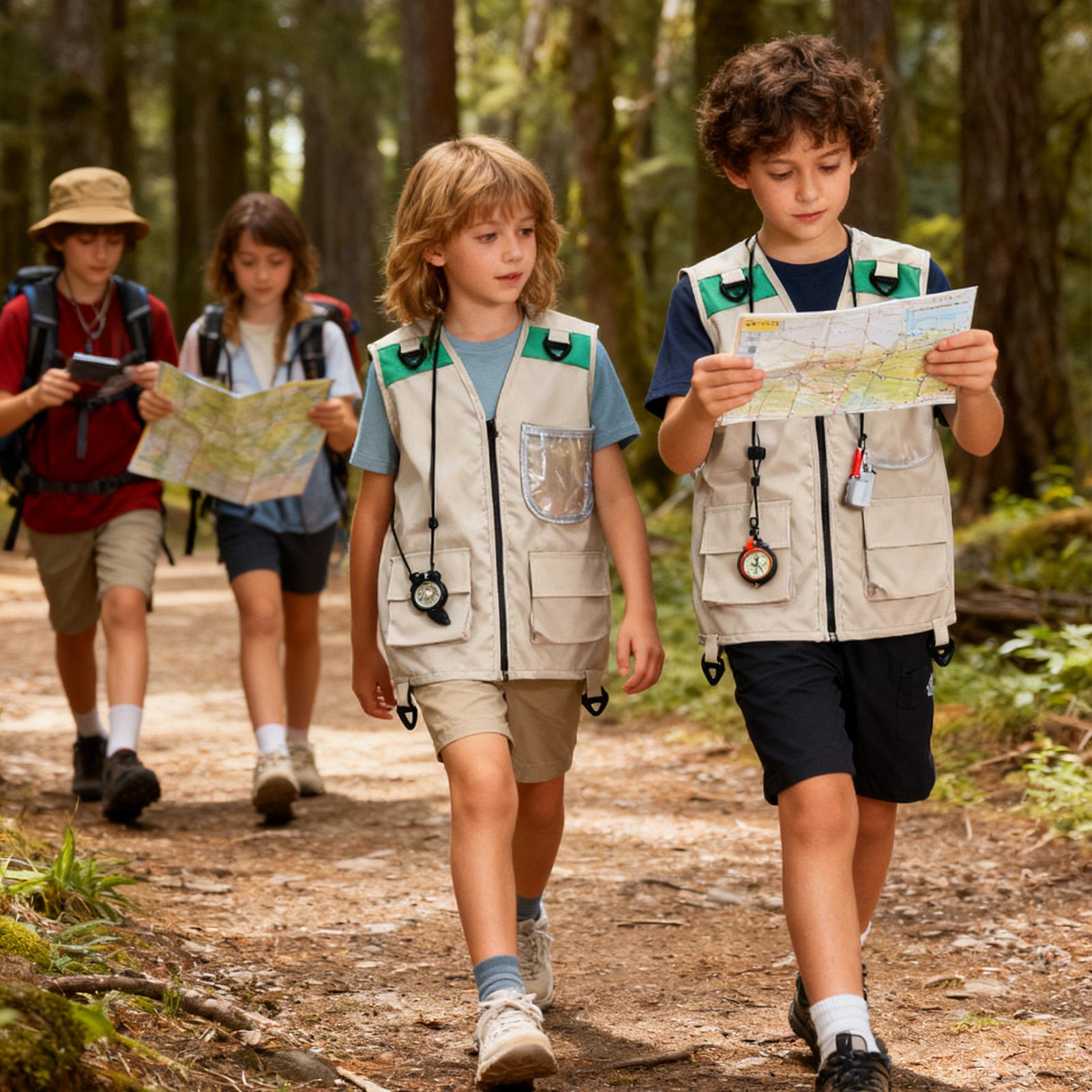 Gilet de pêche pour enfants, v - Kids Outdoor Zoo avis et prix