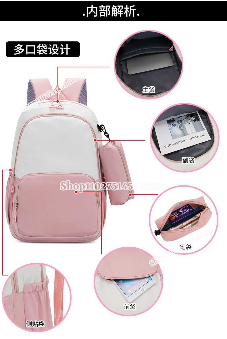 Lot de 2 sacs à dos scolaires  - Kids Outdoor Backpack avis et prix
