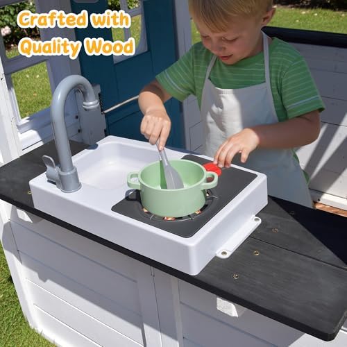Maisonnette en bois pour enfan - Kids Outdoor Sink avis et prix