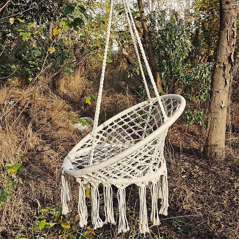 2025 jardin nordique tricoté à - Kids Outdoor Hanging Chair avis et prix