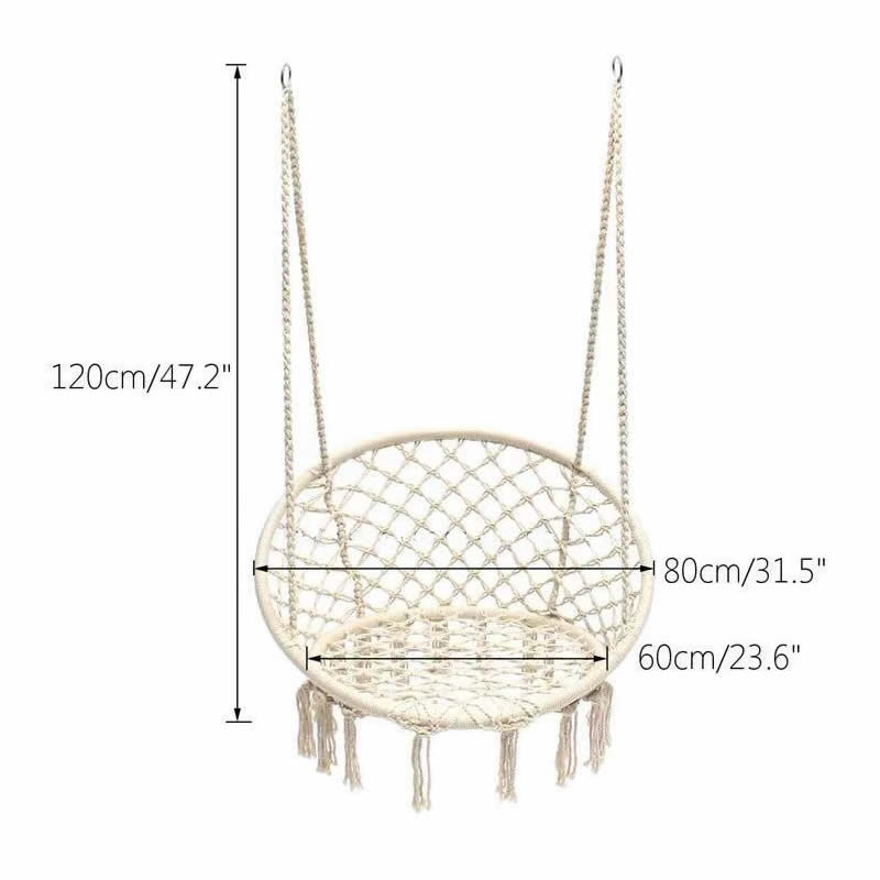 2025 jardin nordique tricoté à - Kids Outdoor Hanging Chair avis et prix
