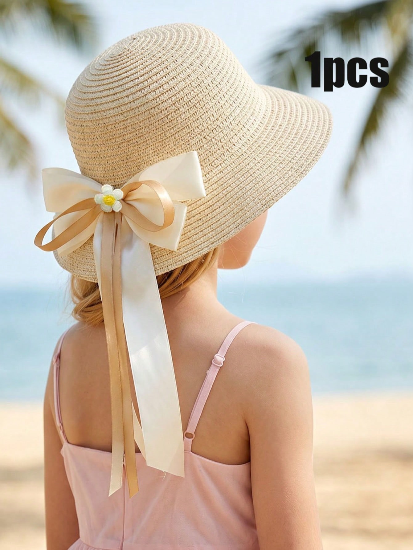 1 pièce Chapeau de paille tres - Kids Outdoor Hat avis et prix