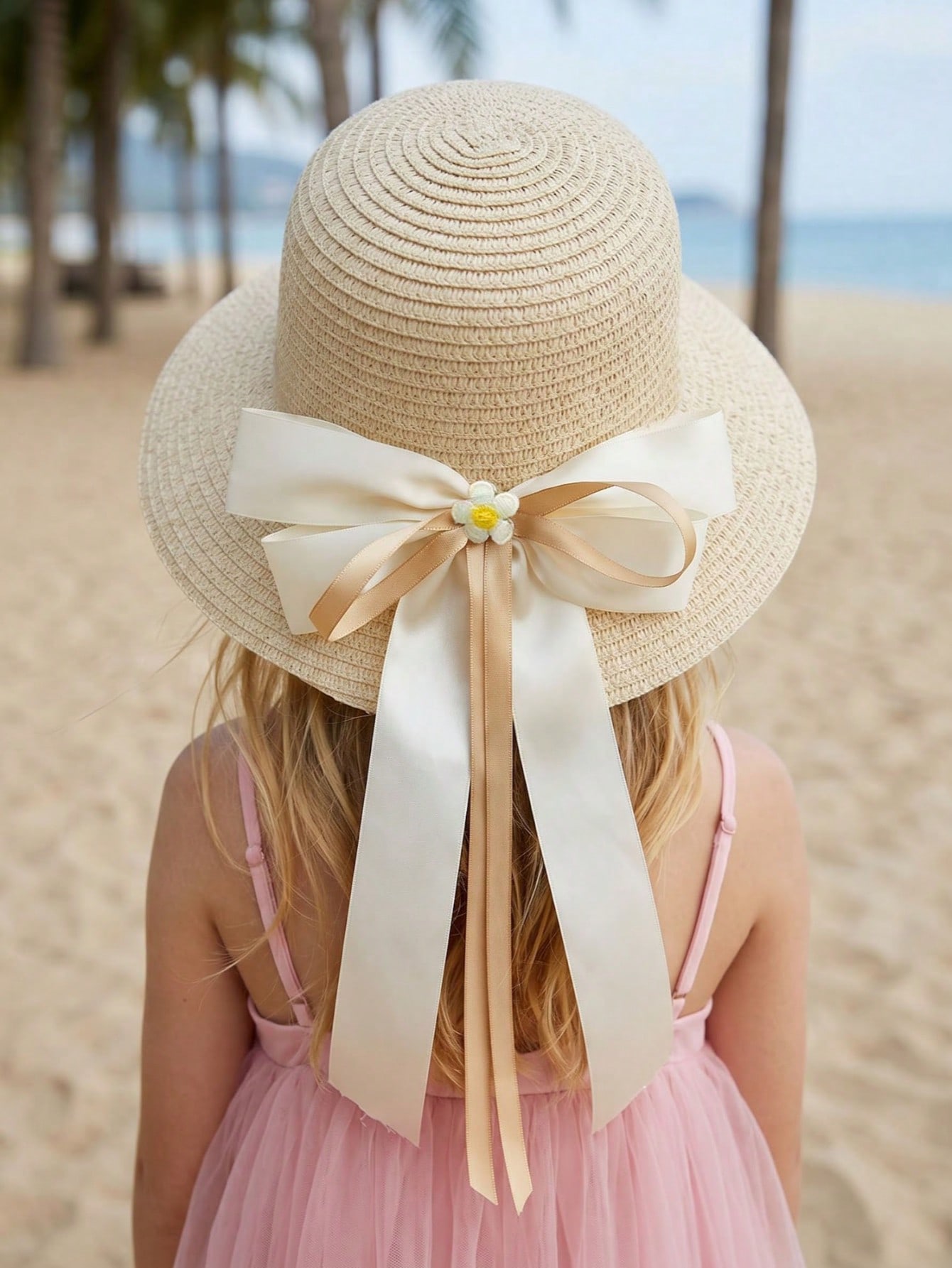 1 pièce Chapeau de paille tres - Kids Outdoor Hat avis et prix