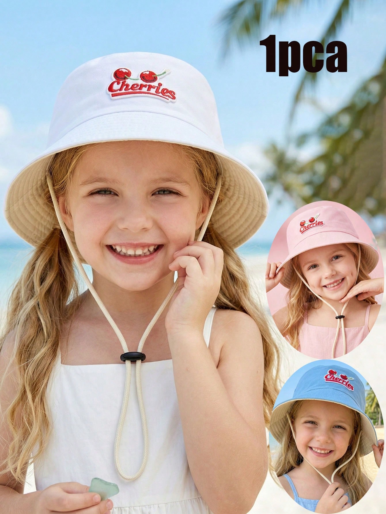Chapeau de pêcheur rouge ceris - Kids Outdoor Hat avis et prix